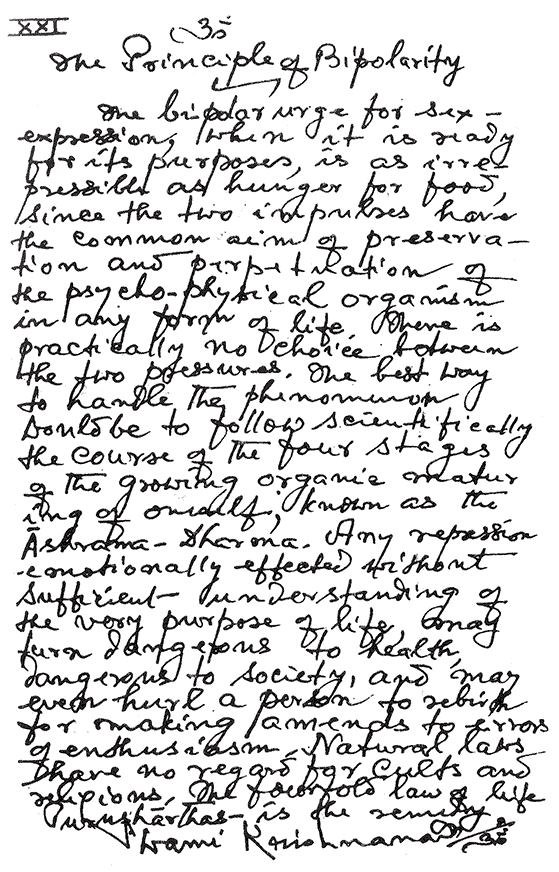 The Principle of Bipolarity